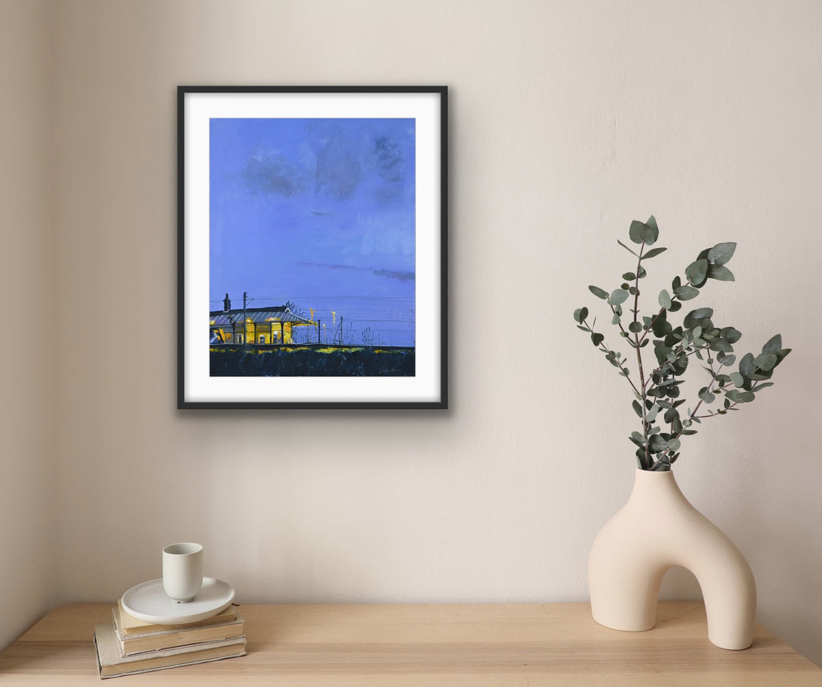 Cathcart Train Station Glasgow, Fine Art Print on Paper