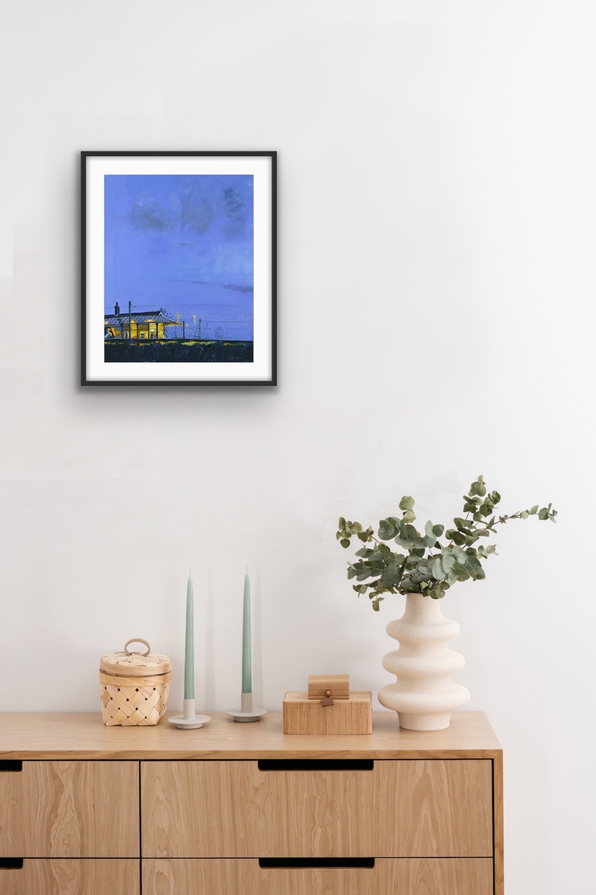 Cathcart Train Station Glasgow, Fine Art Print on Paper