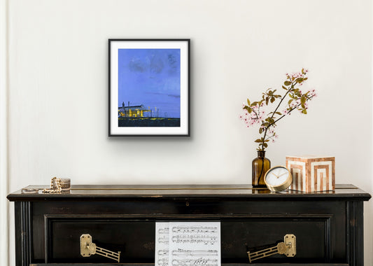 Cathcart Train Station Glasgow, Fine Art Print on Paper