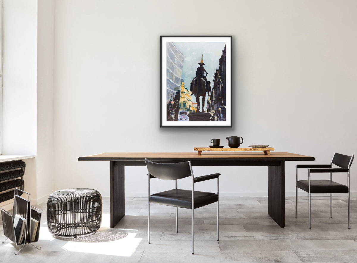 The Duke, Glasgow, Fine Art Print on Paper