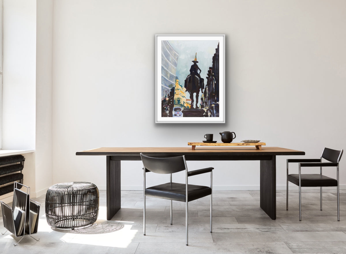 The Duke, Glasgow, Fine Art Print on Paper