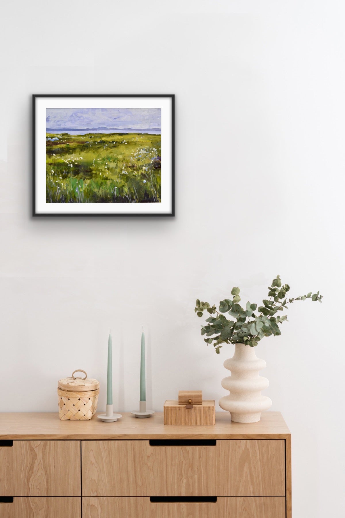 Yellow Machair, Island of Coll | Giclée Fine Art Print on Paper | Hebridean Landscape | Jenny Hunter