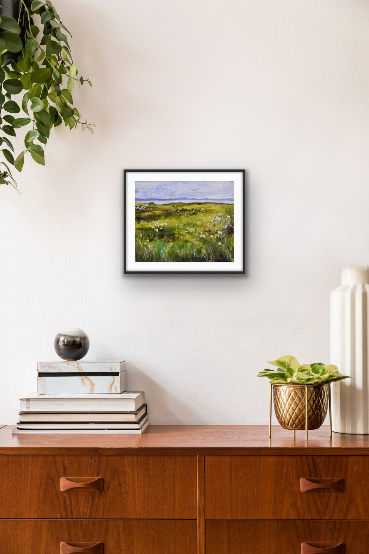 Yellow Machair, Island of Coll | Giclée Fine Art Print on Paper | Hebridean Landscape | Jenny Hunter