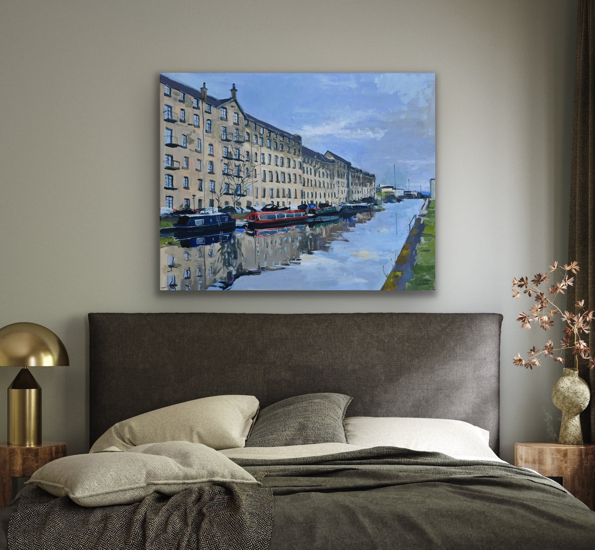 Speir’s Wharf, Glasgow, Fine Art Print on Canvas