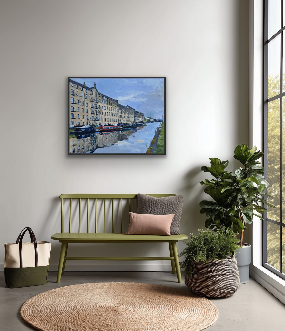 Speir’s Wharf, Glasgow, Fine Art Print on Canvas