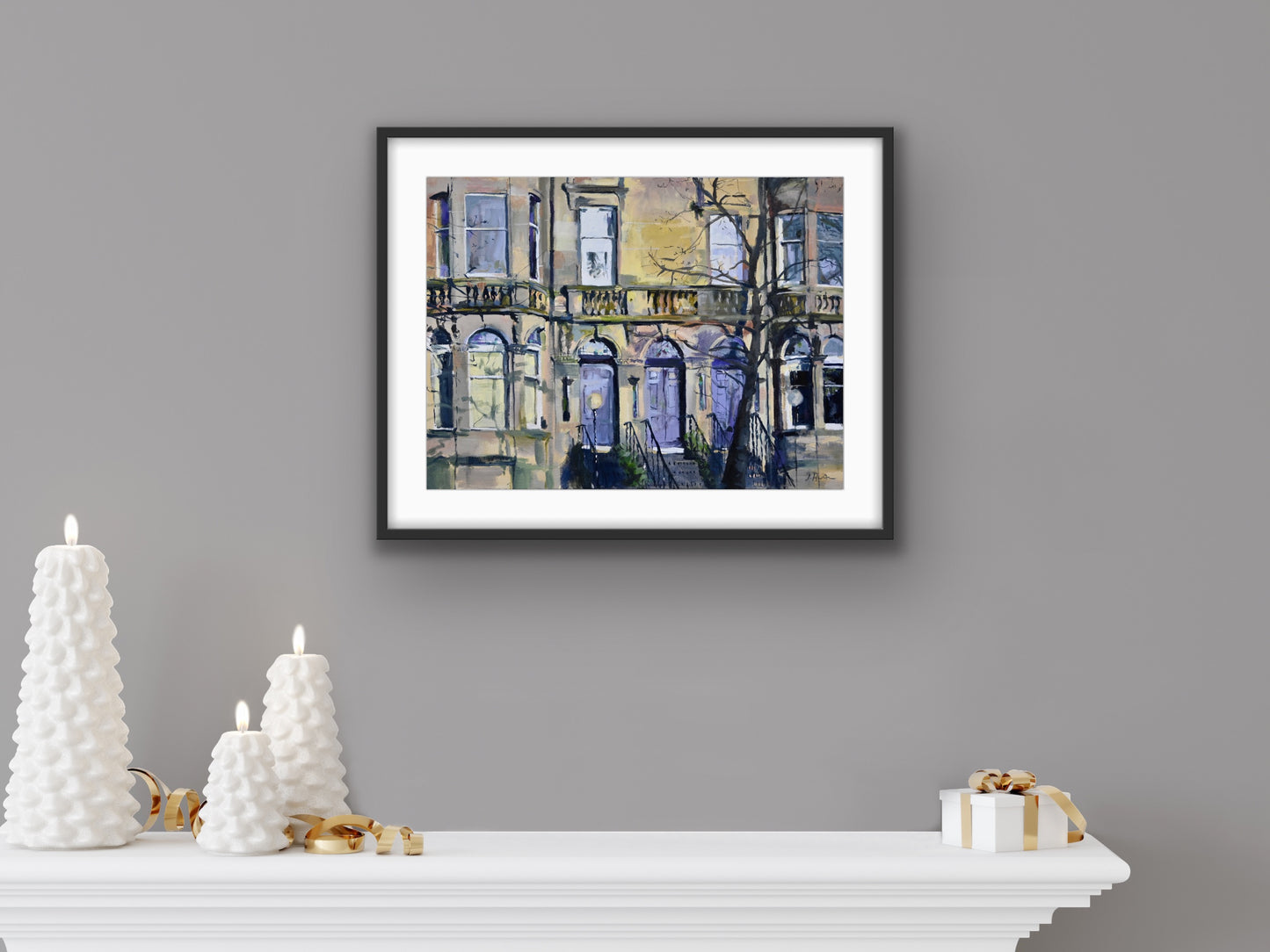 Queens Drive, Glasgow, Fine Art Print on Paper