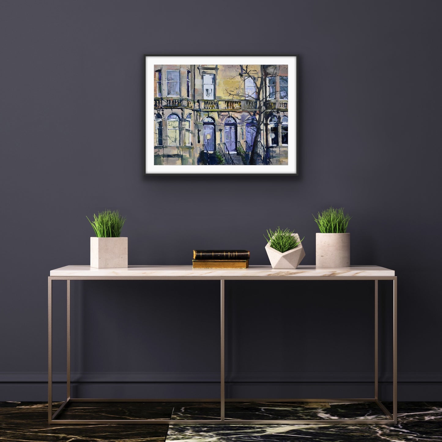 Queens Drive, Glasgow, Fine Art Print on Paper