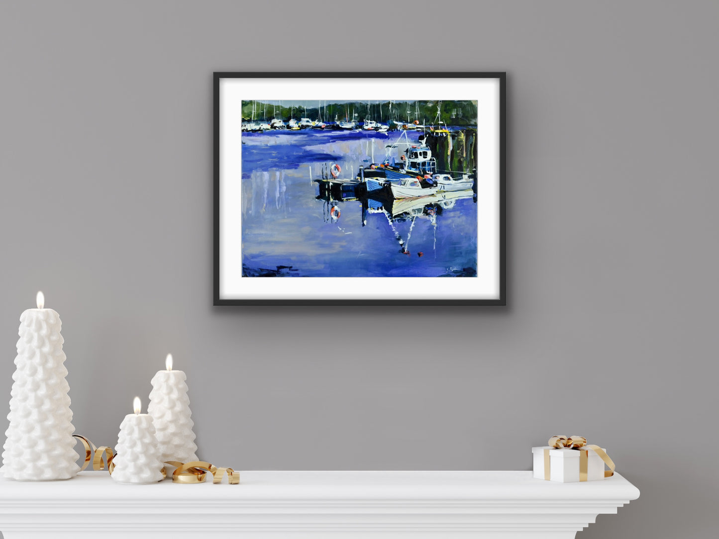 Tarbert Boats, Fine Art Print on Paper