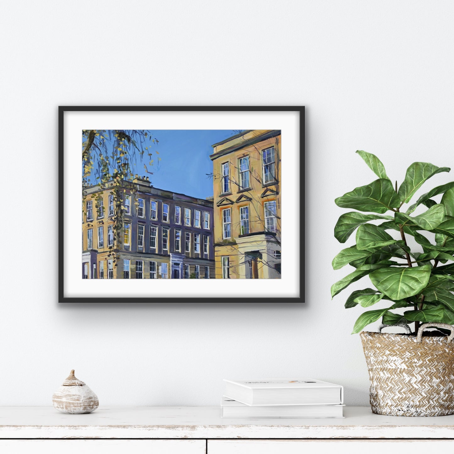 St Vincent Crescent, Finnieston, Glasgow, Fine Art Print on Paper