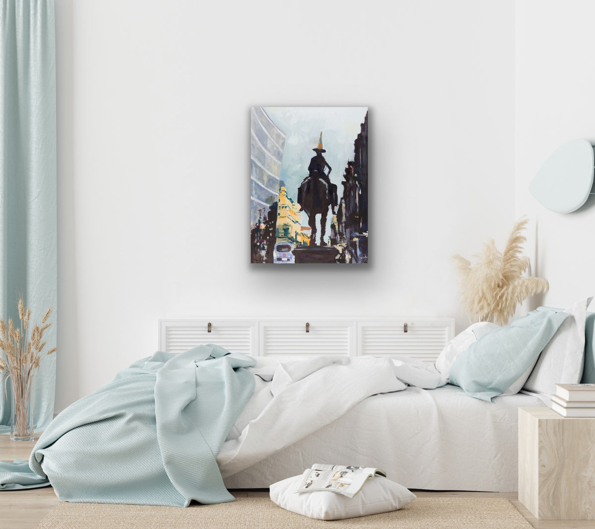 The Duke, Glasgow | Fine Art Print on Paper | Duke of Wellington Statue, Royal Exchange Square