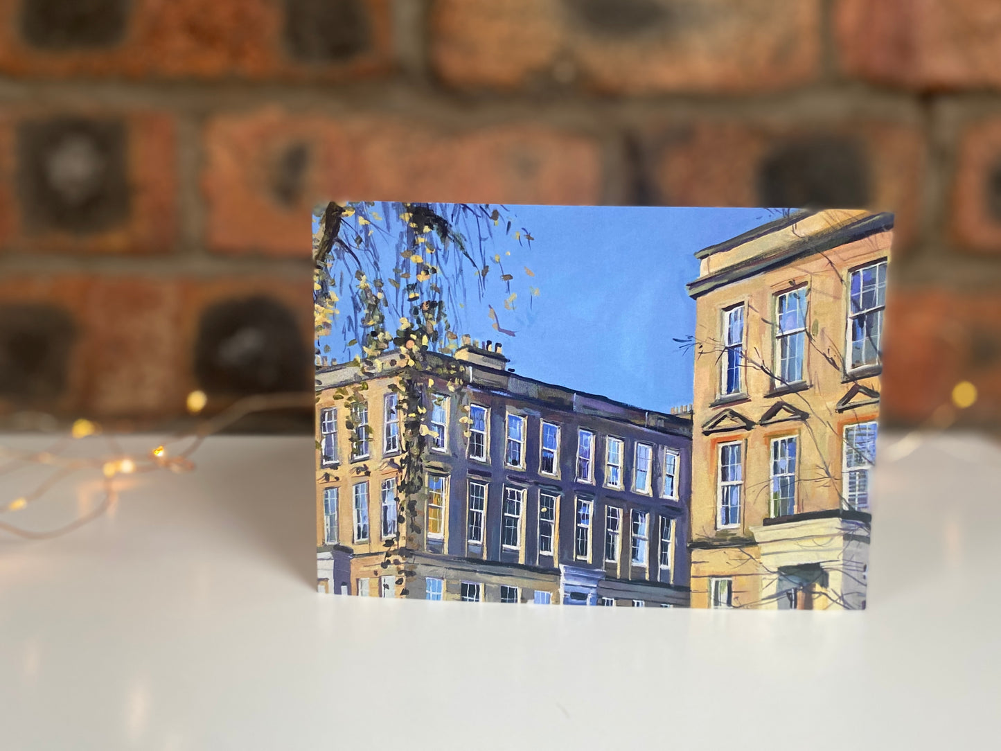 St Vincent Crescent, Finnieston, Glasgow, Greeting Card