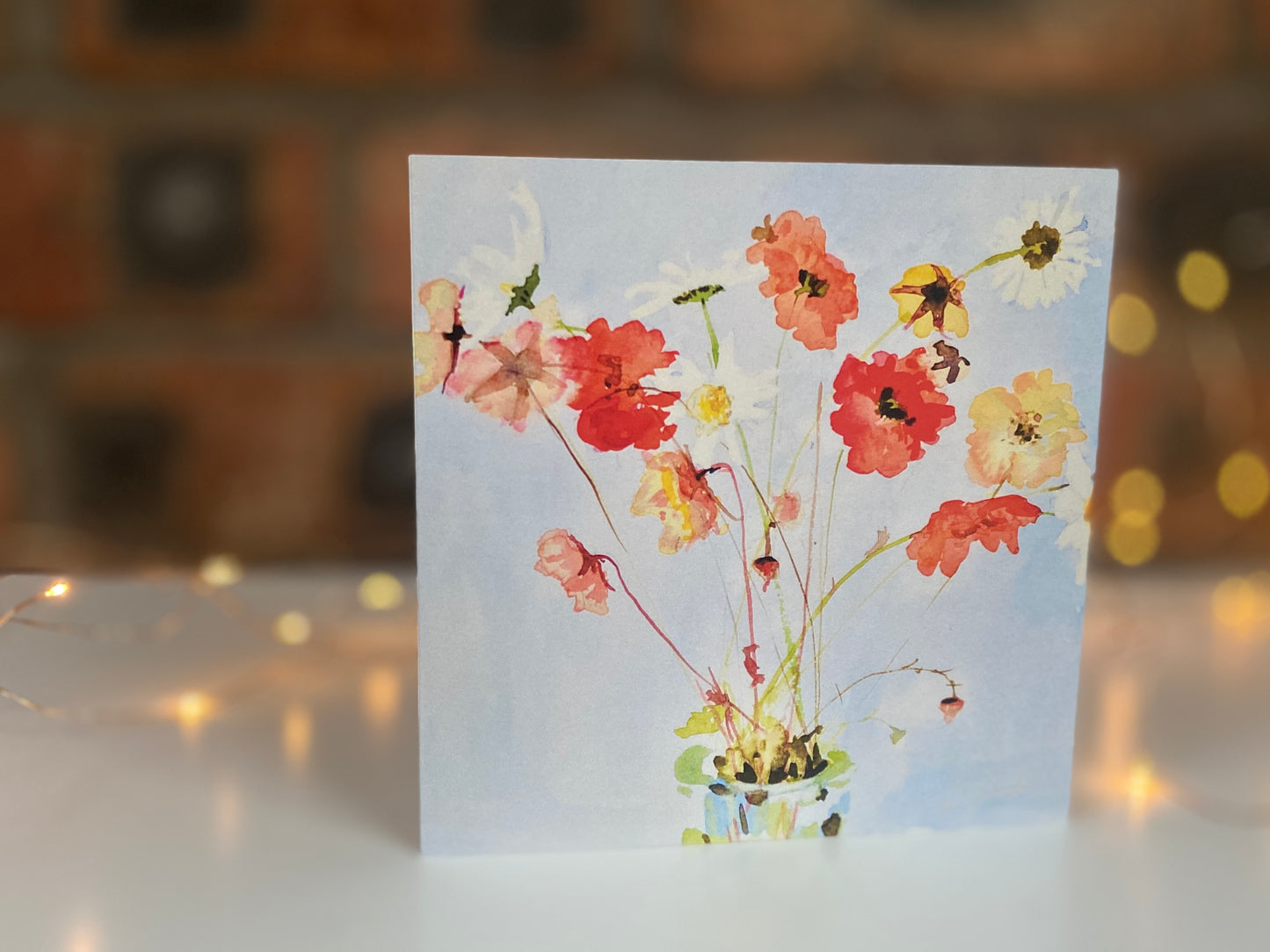 Wild Flowers, greeting card