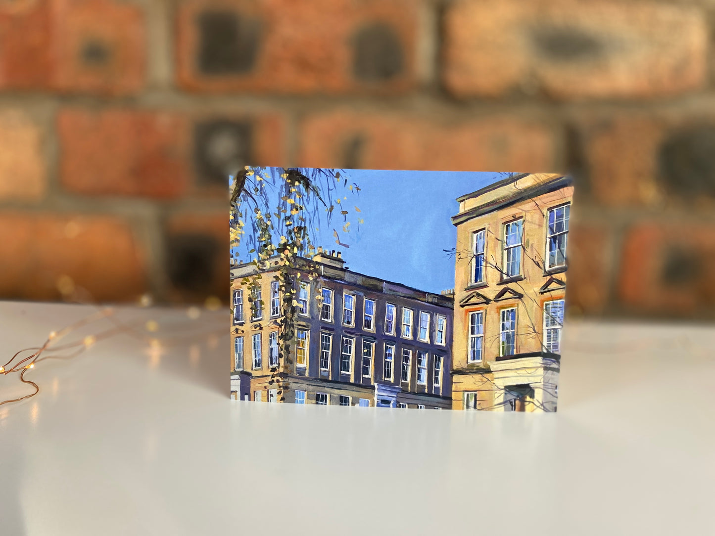 St Vincent Crescent, Finnieston, Glasgow, Greeting Card