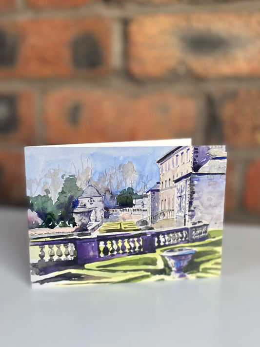 Pollok House and garden, Greeting Card