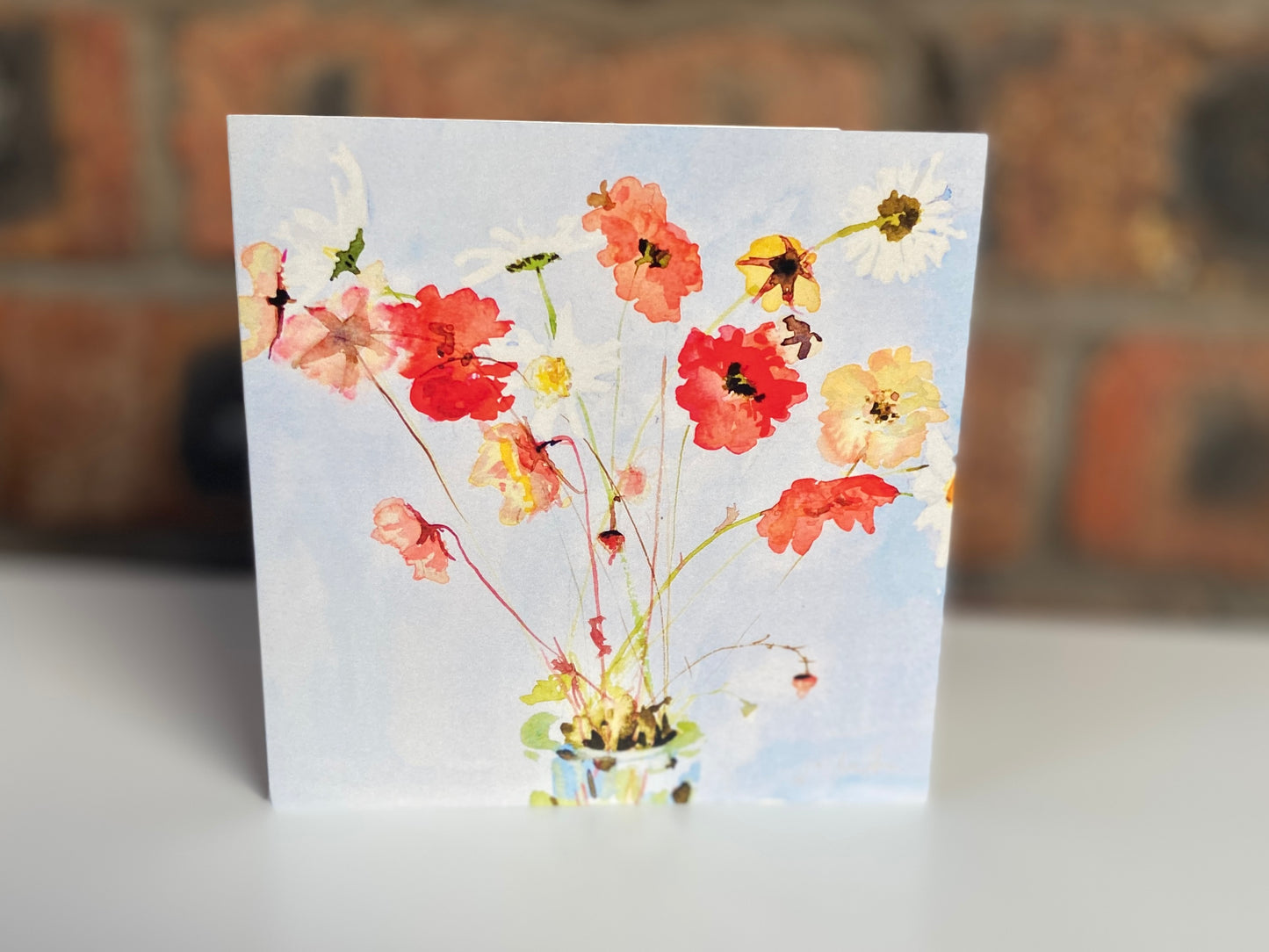 Wild Flowers, greeting card