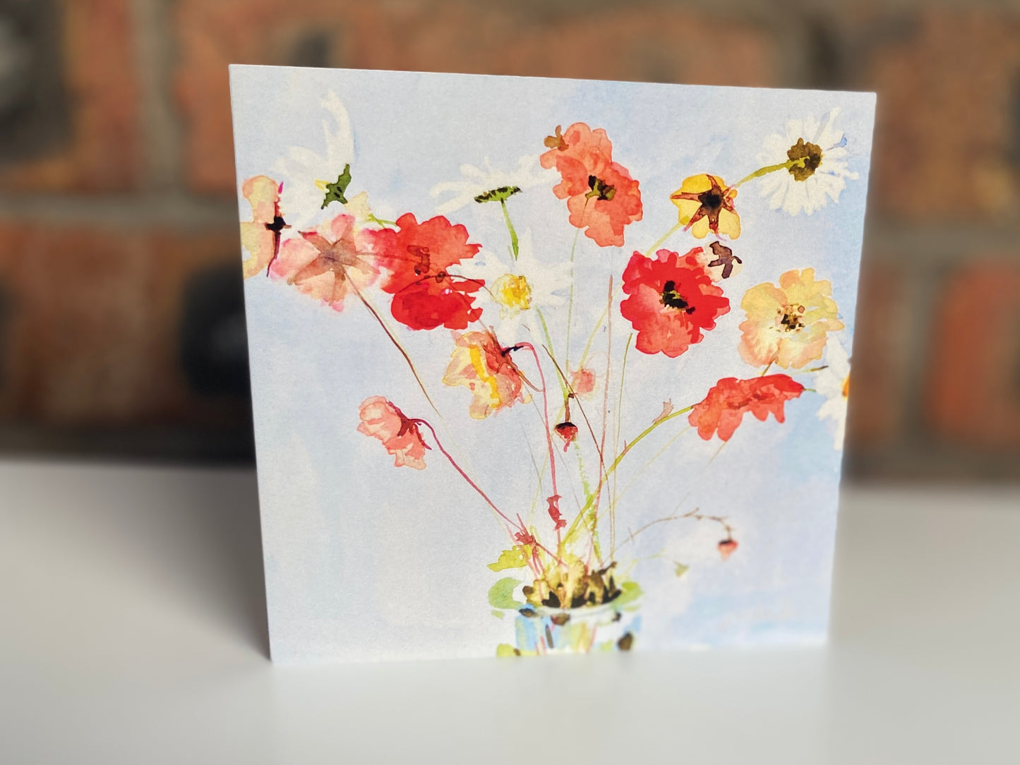 Wild Flowers, greeting card