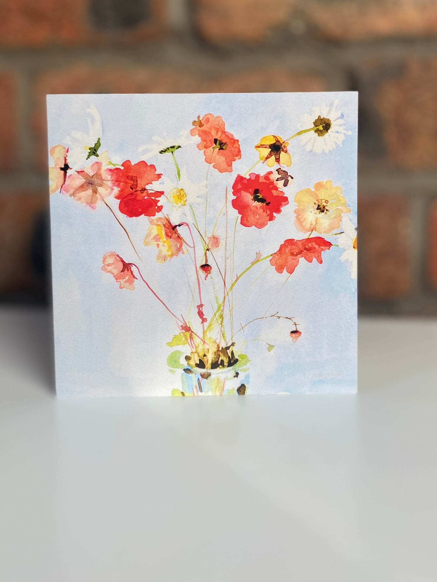 Wild Flowers, greeting card