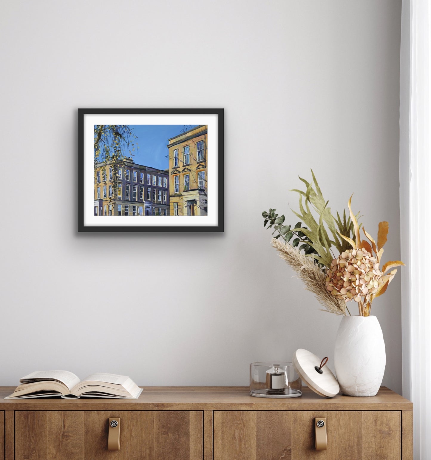St Vincent Crescent, Finnieston, Glasgow, Fine Art Print on Paper