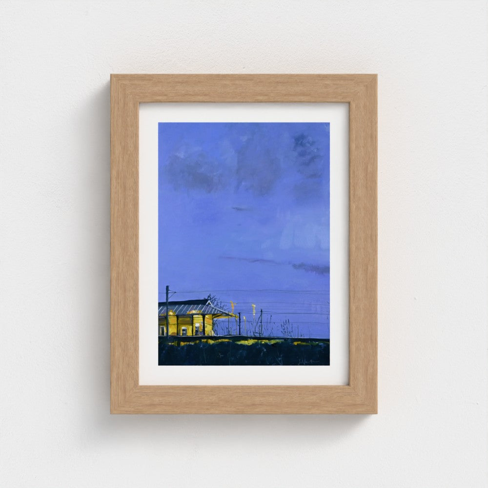 Cathcart Train Station Glasgow, Fine Art Print on Paper