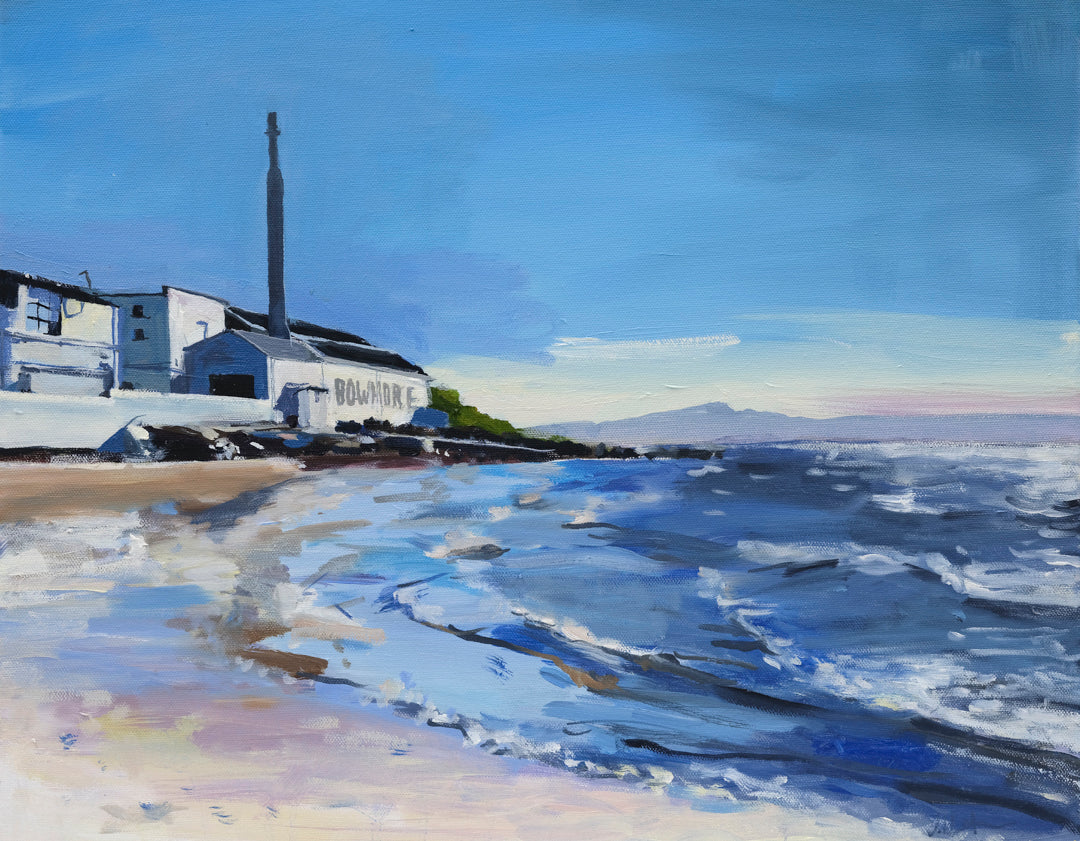 Bowmore Distillery, Isle of Islay, Fine Art Print on Paper