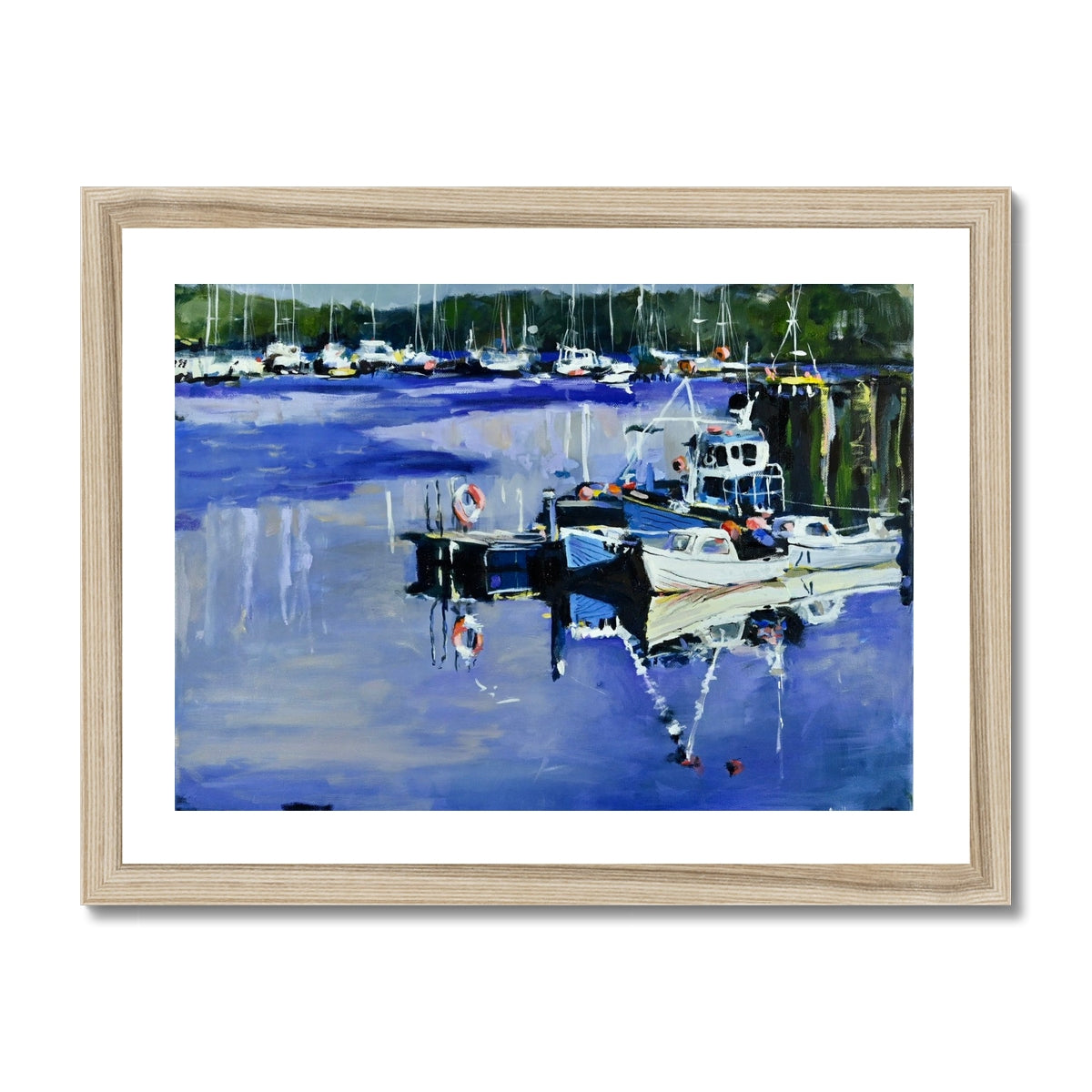 Tarbert Boats, Fine Art Print on Paper