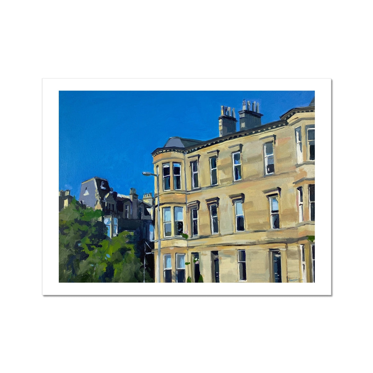 Shadows, Queens Drive, Fine Art Print on Paper