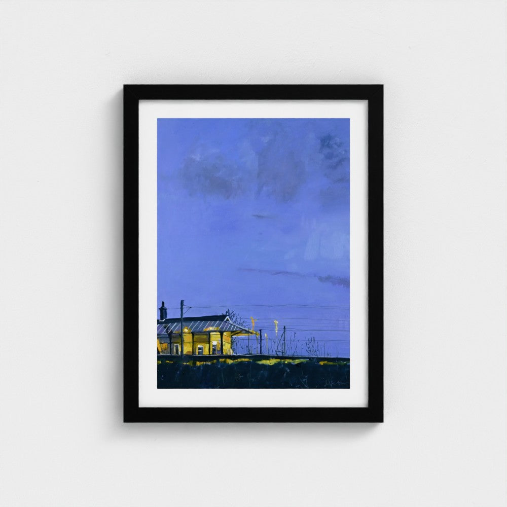 Cathcart Train Station Glasgow, Fine Art Print on Paper