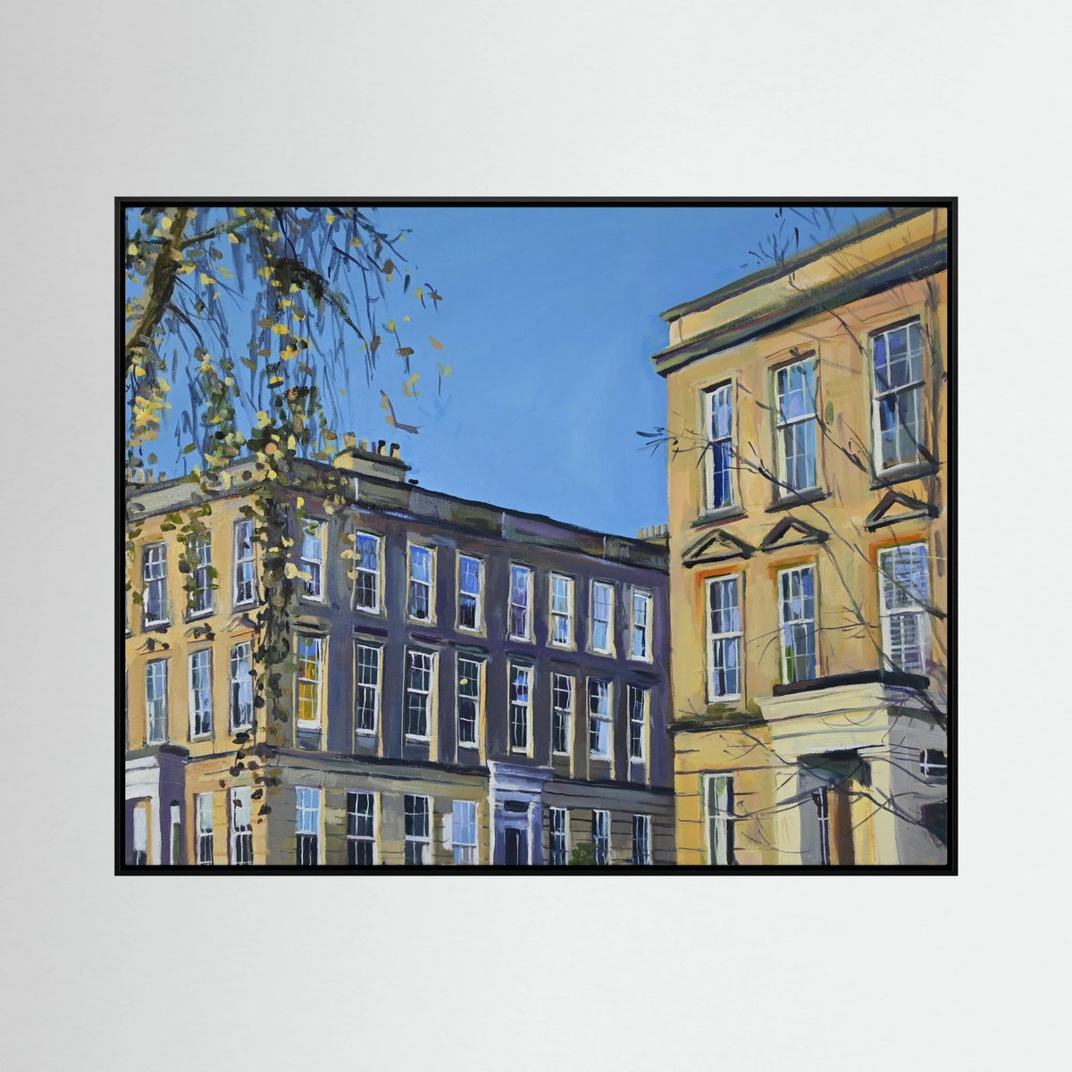 St Vincent Crescent, Finnieston, Glasgow, Fine Art Canvas Print
