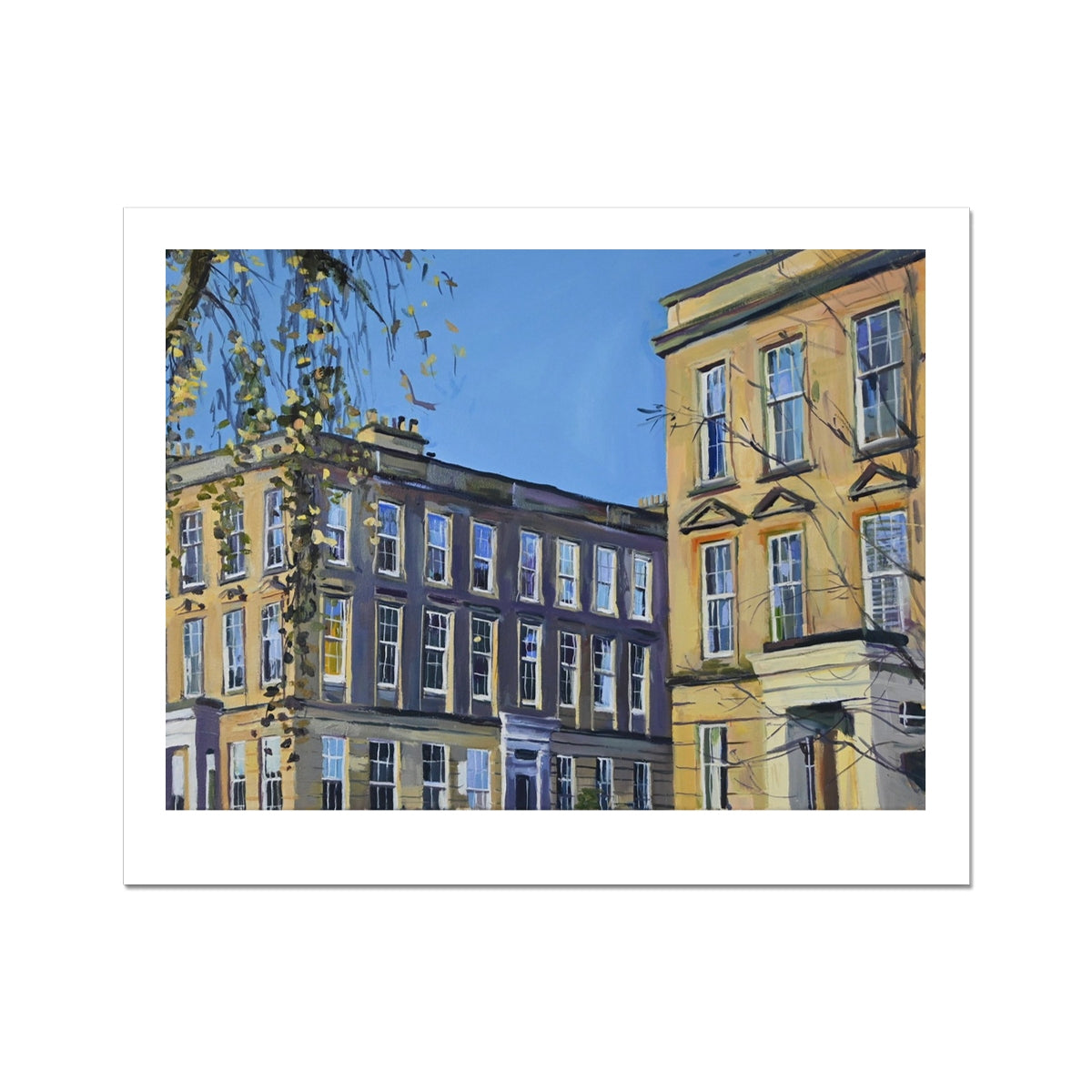 St Vincent Crescent, Finnieston, Glasgow, Fine Art Print on Paper