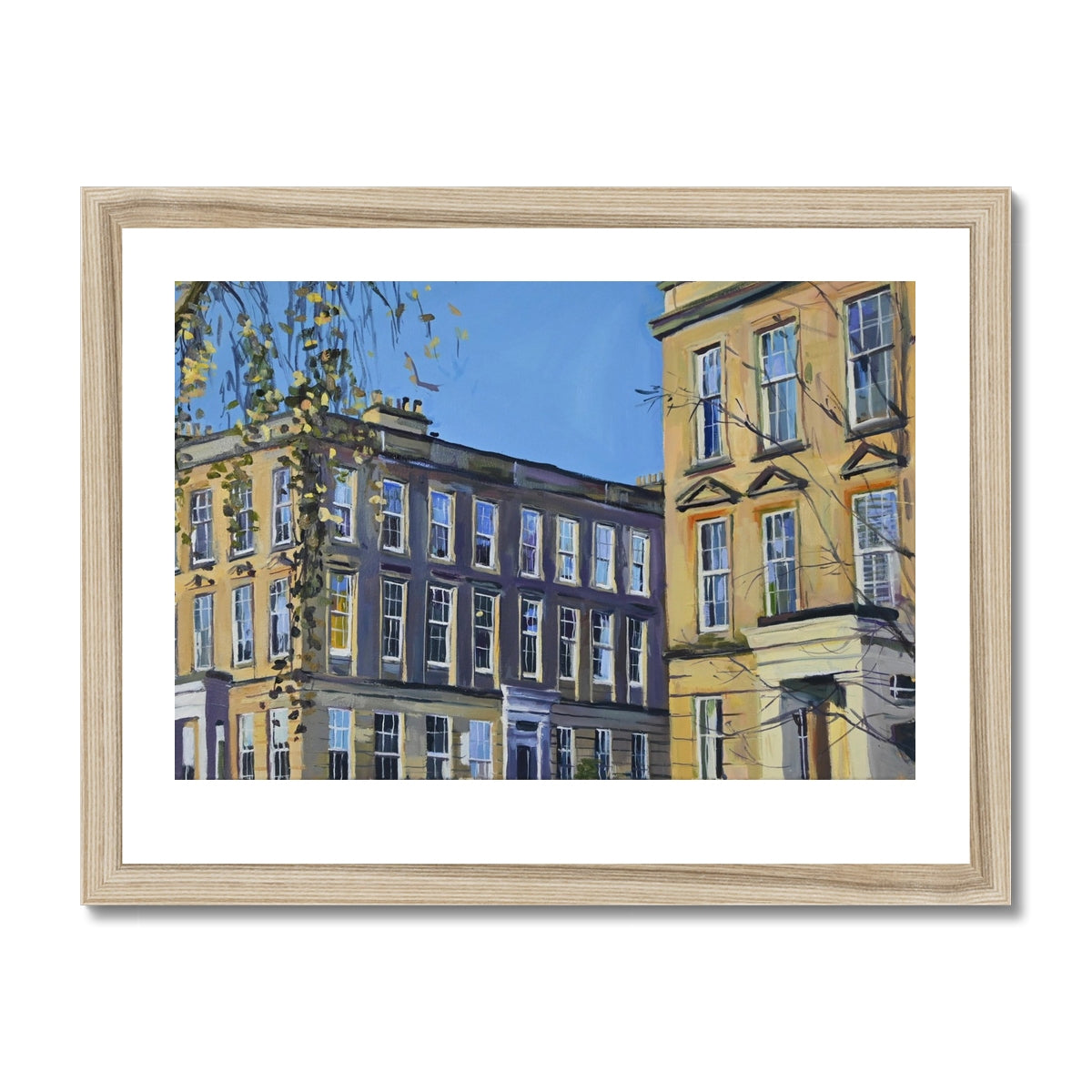 St Vincent Crescent, Finnieston, Glasgow, Fine Art Print on Paper