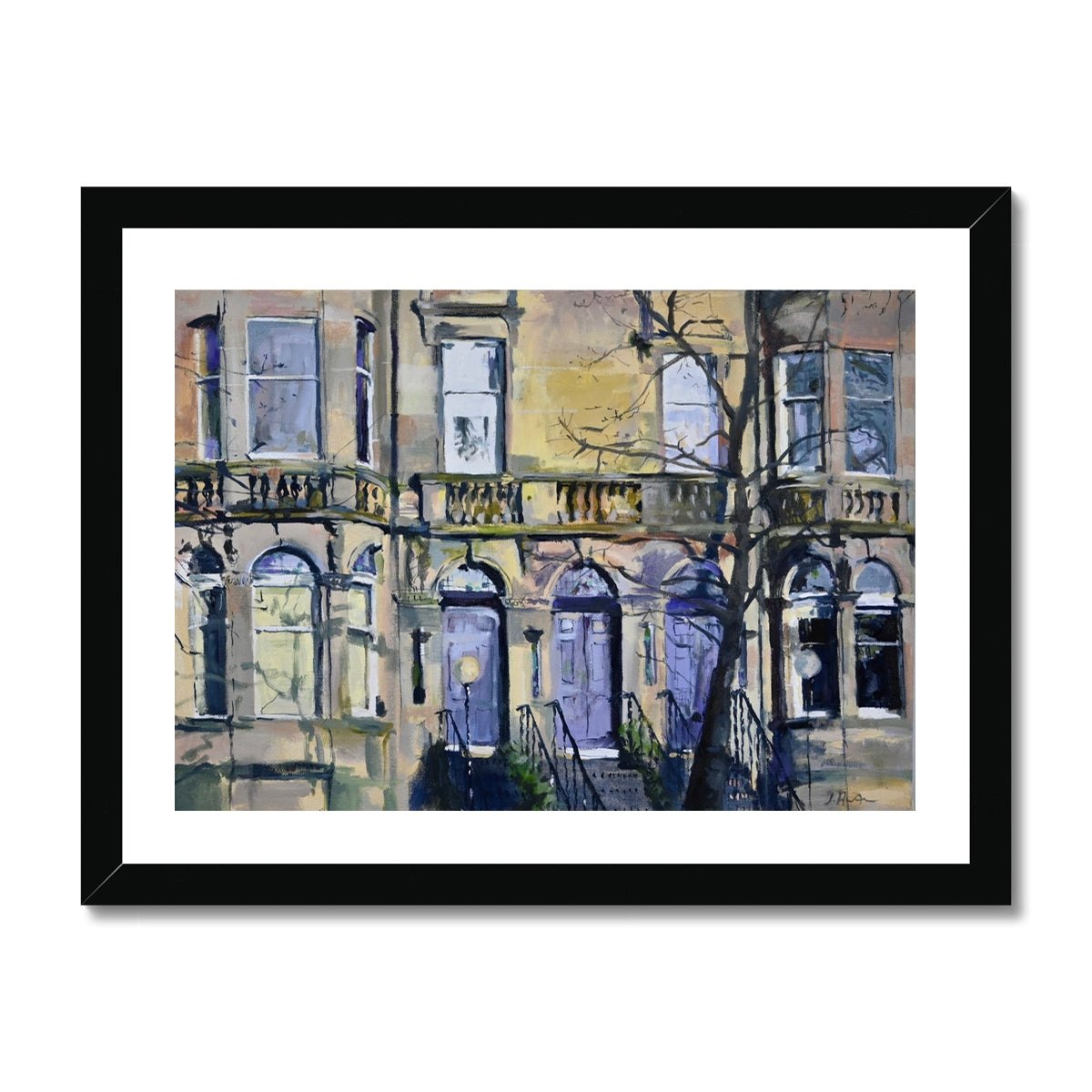 Queens Drive, Glasgow, Fine Art Print on Paper