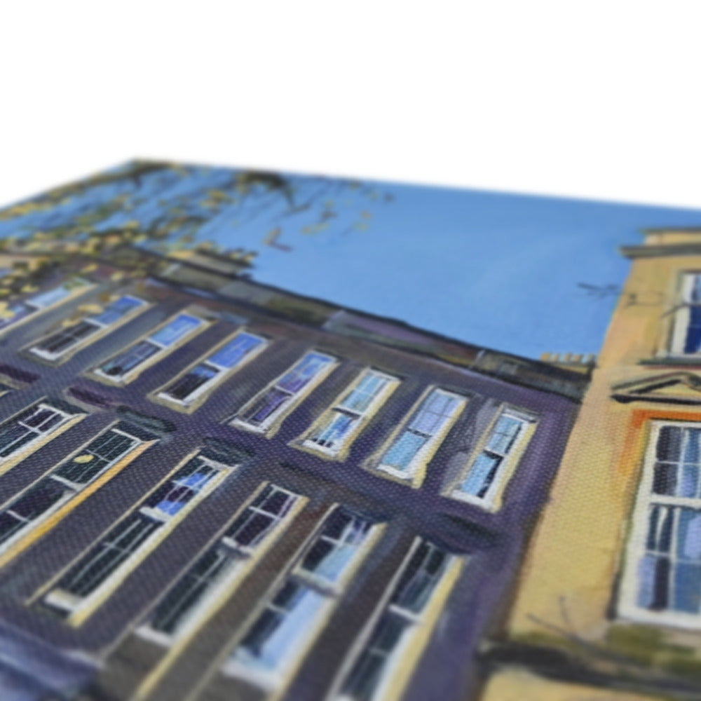 St Vincent Crescent, Finnieston, Glasgow, Fine Art Print on Canvas