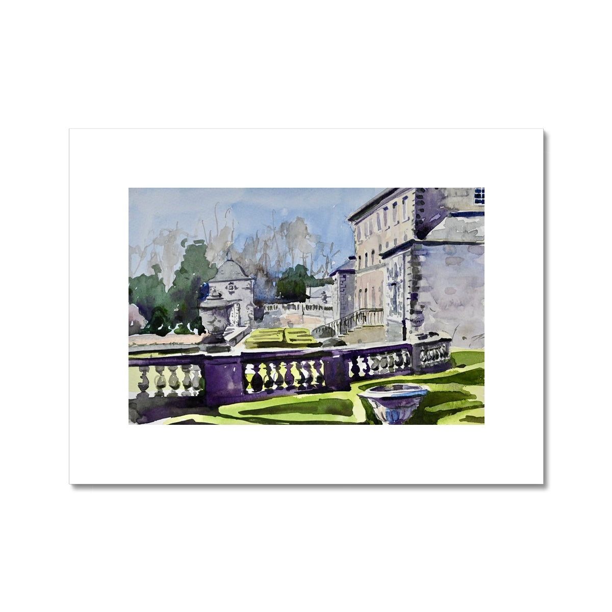 Pollok House and Garden Framed Print