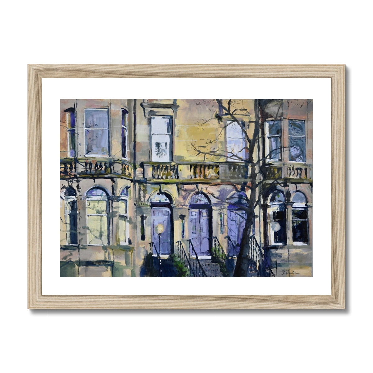 Queens Drive, Glasgow, Fine Art Print on Paper