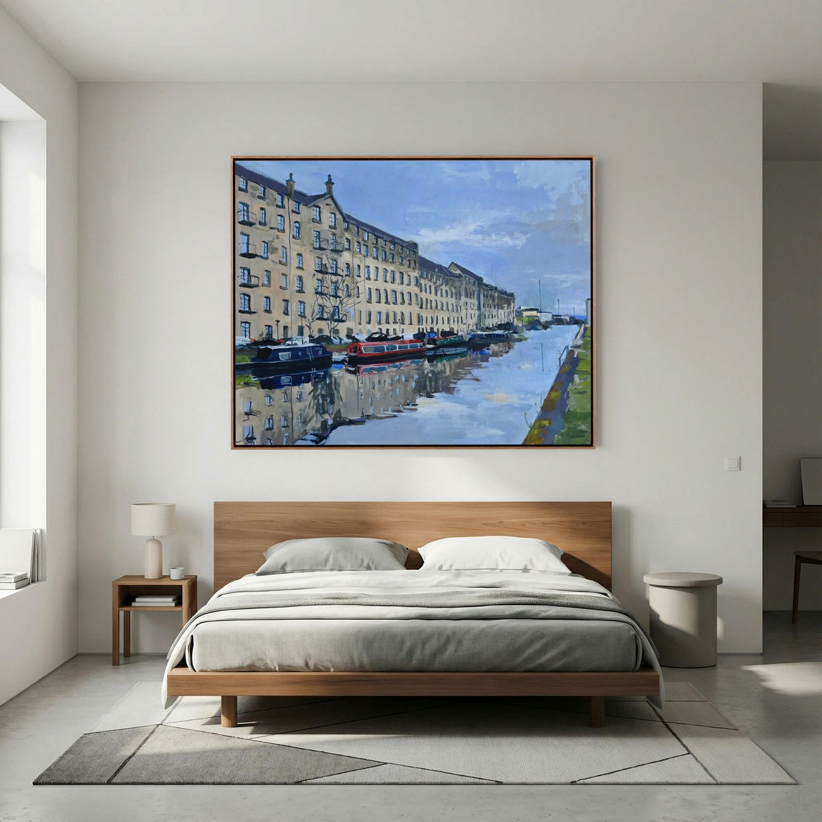 Speir’s Wharf, Glasgow, Fine Art Print on Canvas