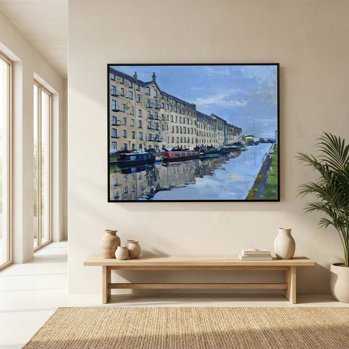 Speir’s Wharf, Glasgow, Fine Art Print on Canvas