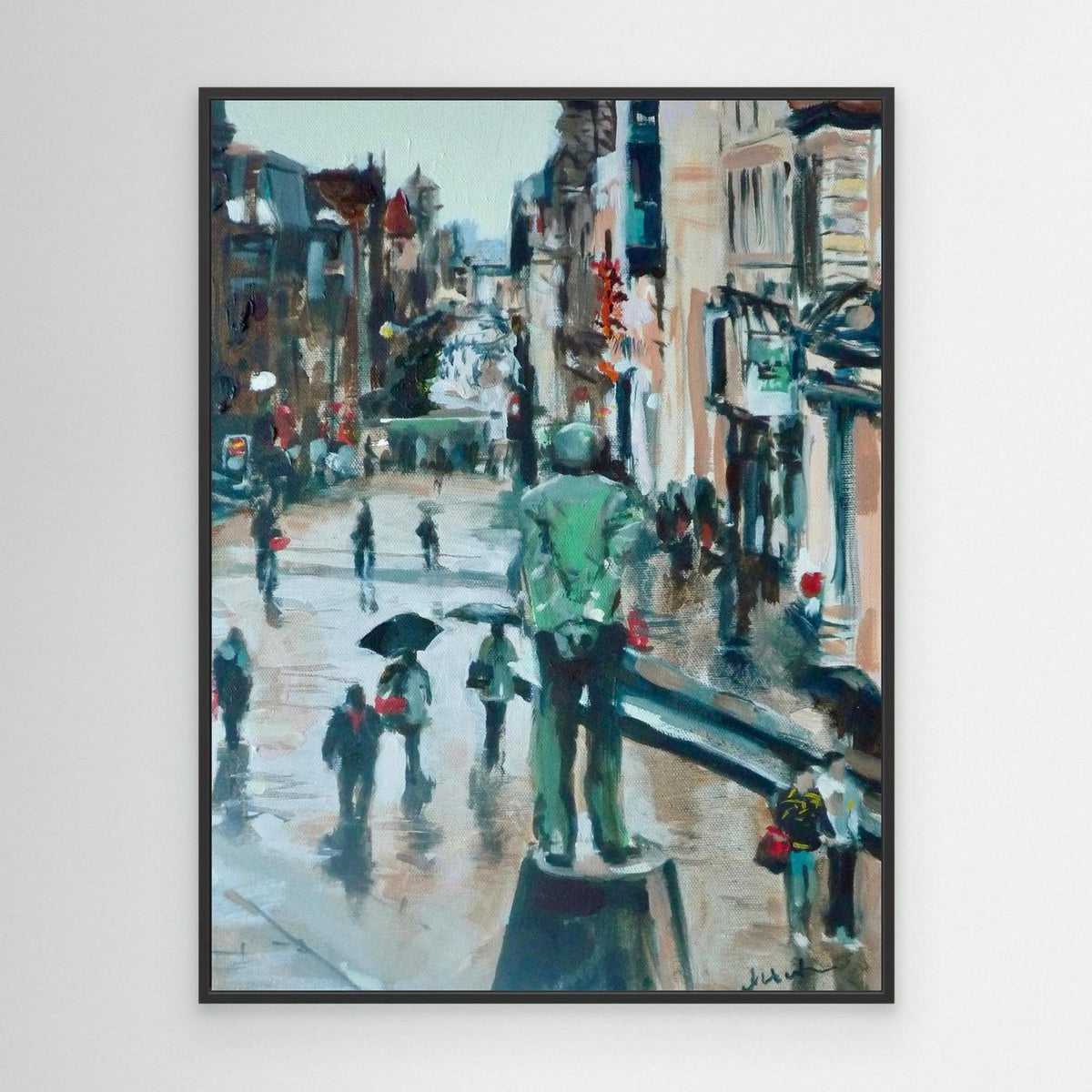  Donald Dewar, Glasgow, Fine Art Print on Canvas 
