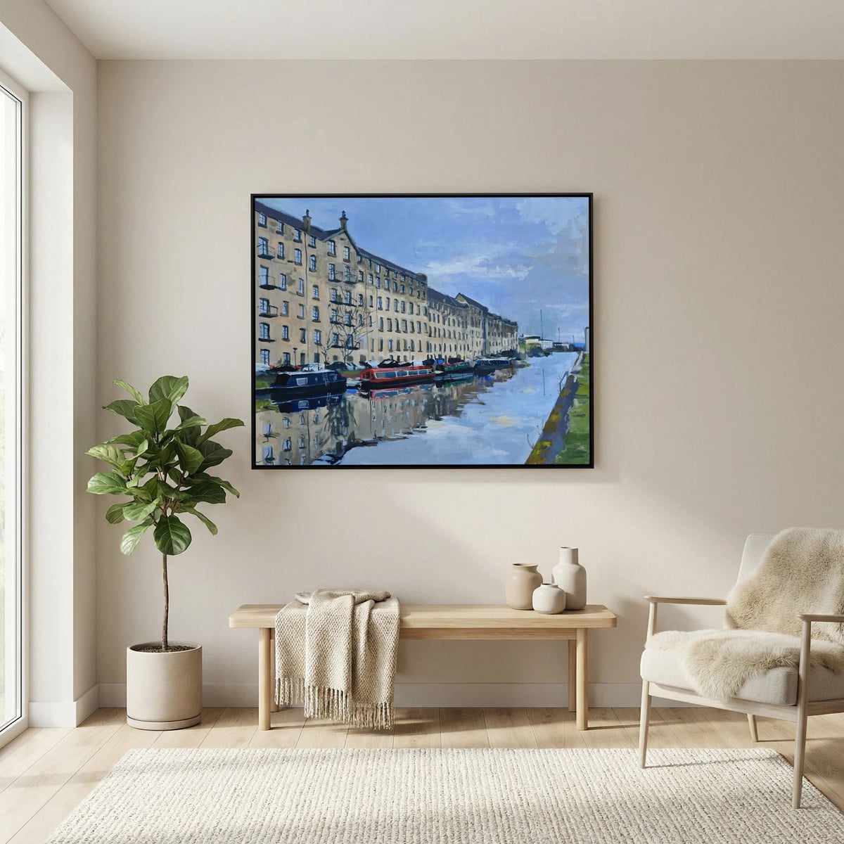 Speir’s Wharf, Glasgow, Fine Art Print on Canvas