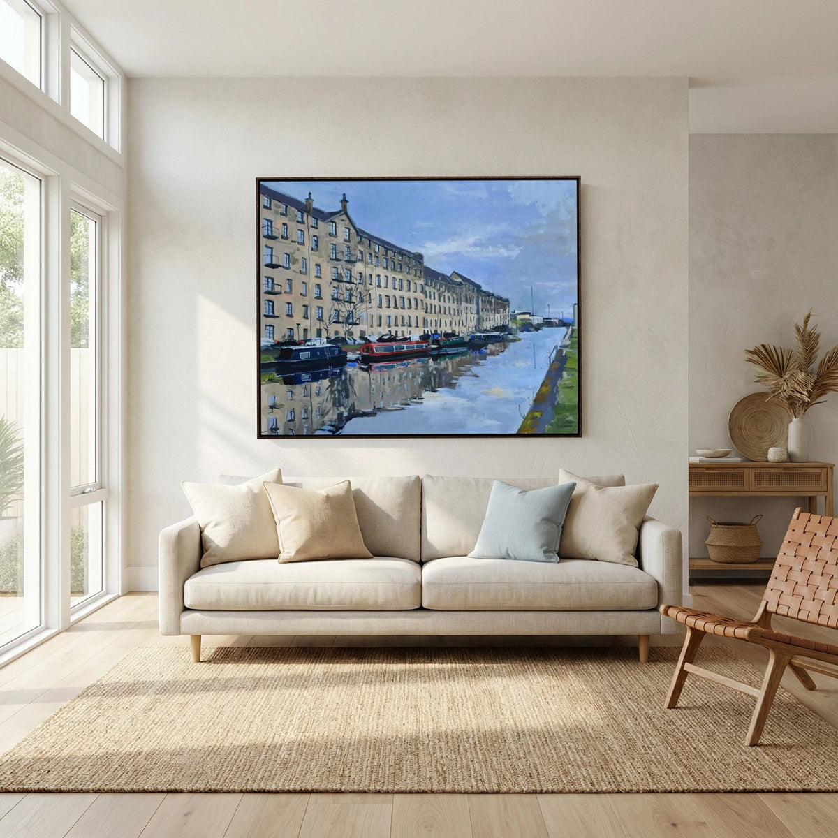 Speir’s Wharf, Glasgow, Fine Art Print on Canvas