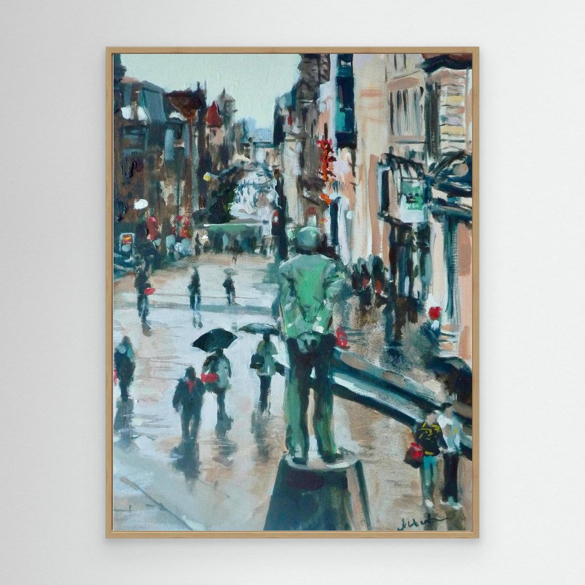  Donald Dewar, Glasgow, Fine Art Print on Canvas 