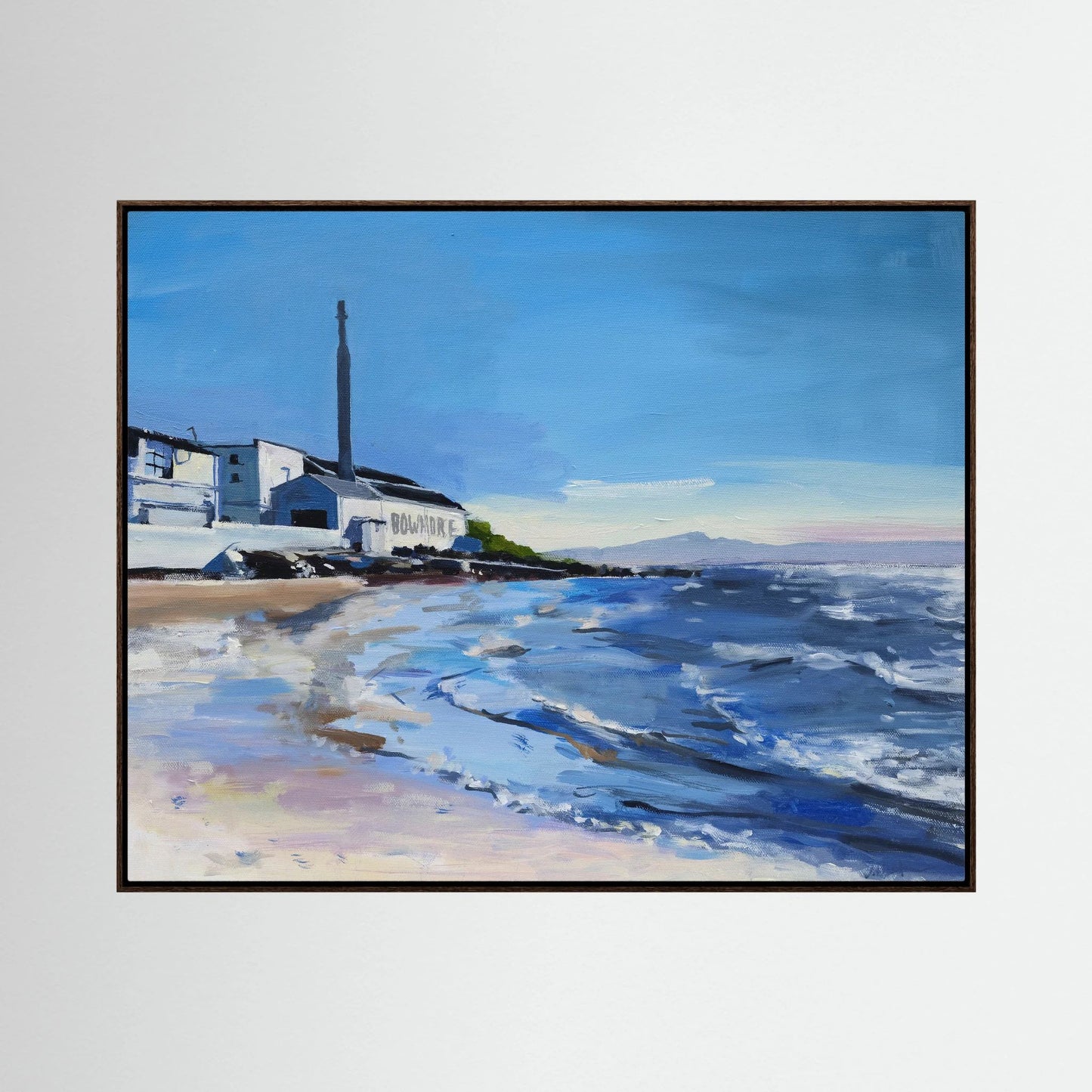 Bowmore Distillery, Isle of Islay, Fine Art Print on Canvas