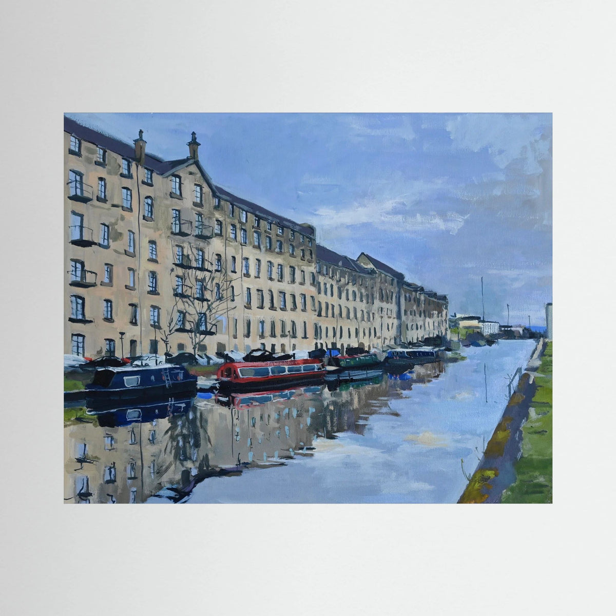 Speir’s Wharf, Glasgow, Fine Art Print on Canvas