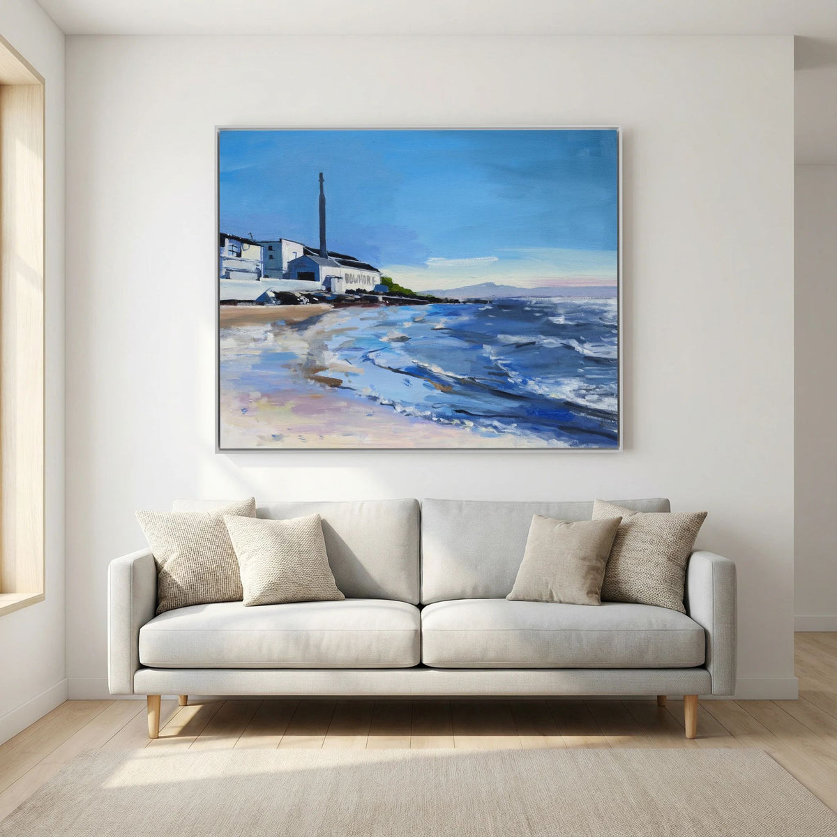 Bowmore Distillery, Isle of Islay, Fine Art Print on Canvas