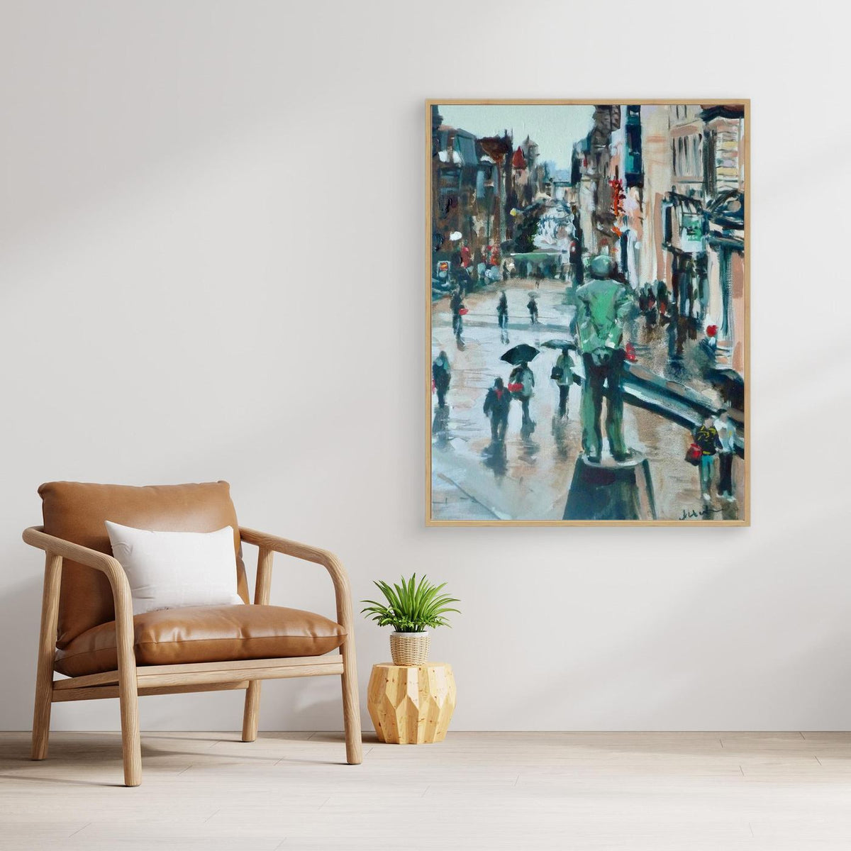  Donald Dewar, Glasgow, Fine Art Print on Canvas 