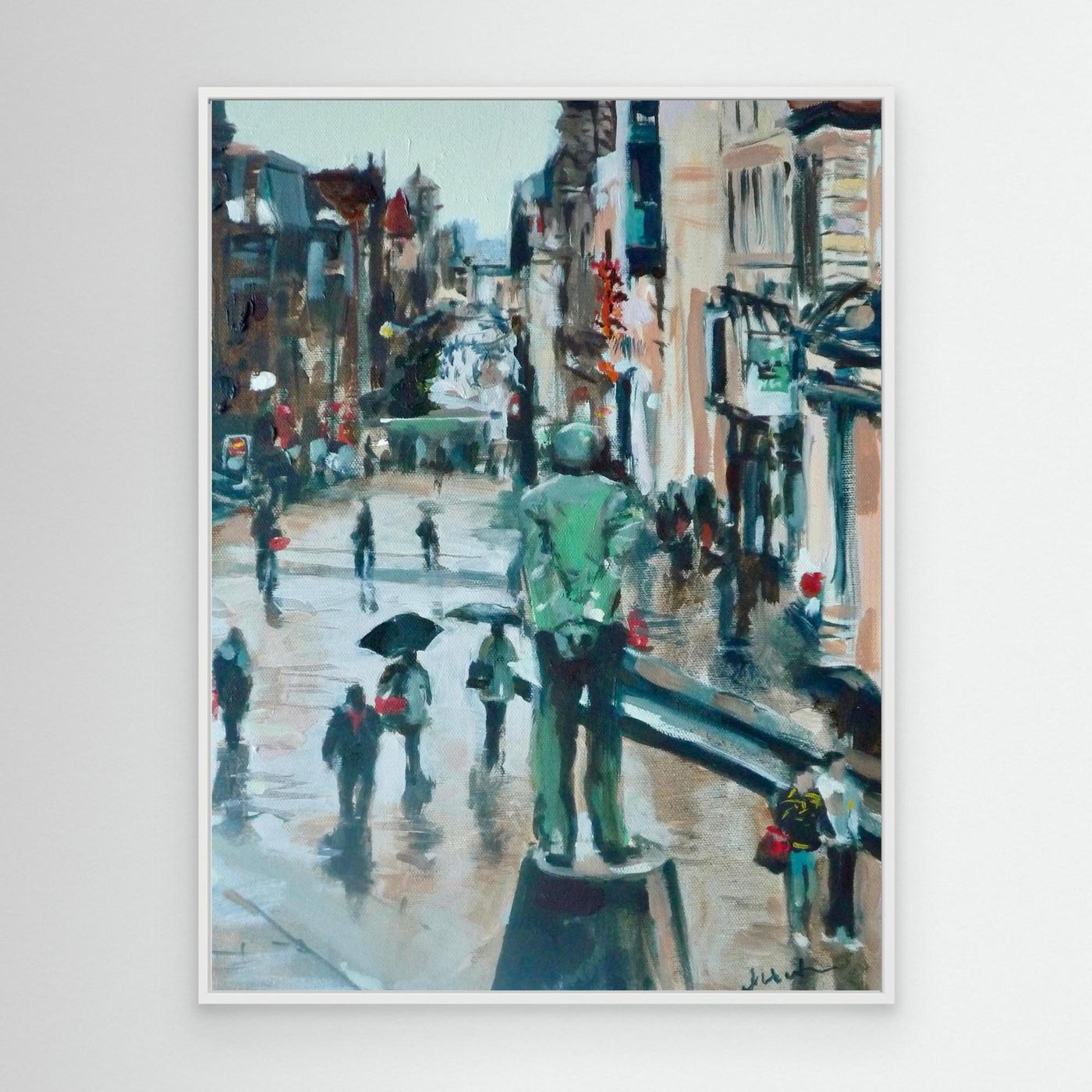  Donald Dewar, Glasgow, Fine Art Print on Canvas 