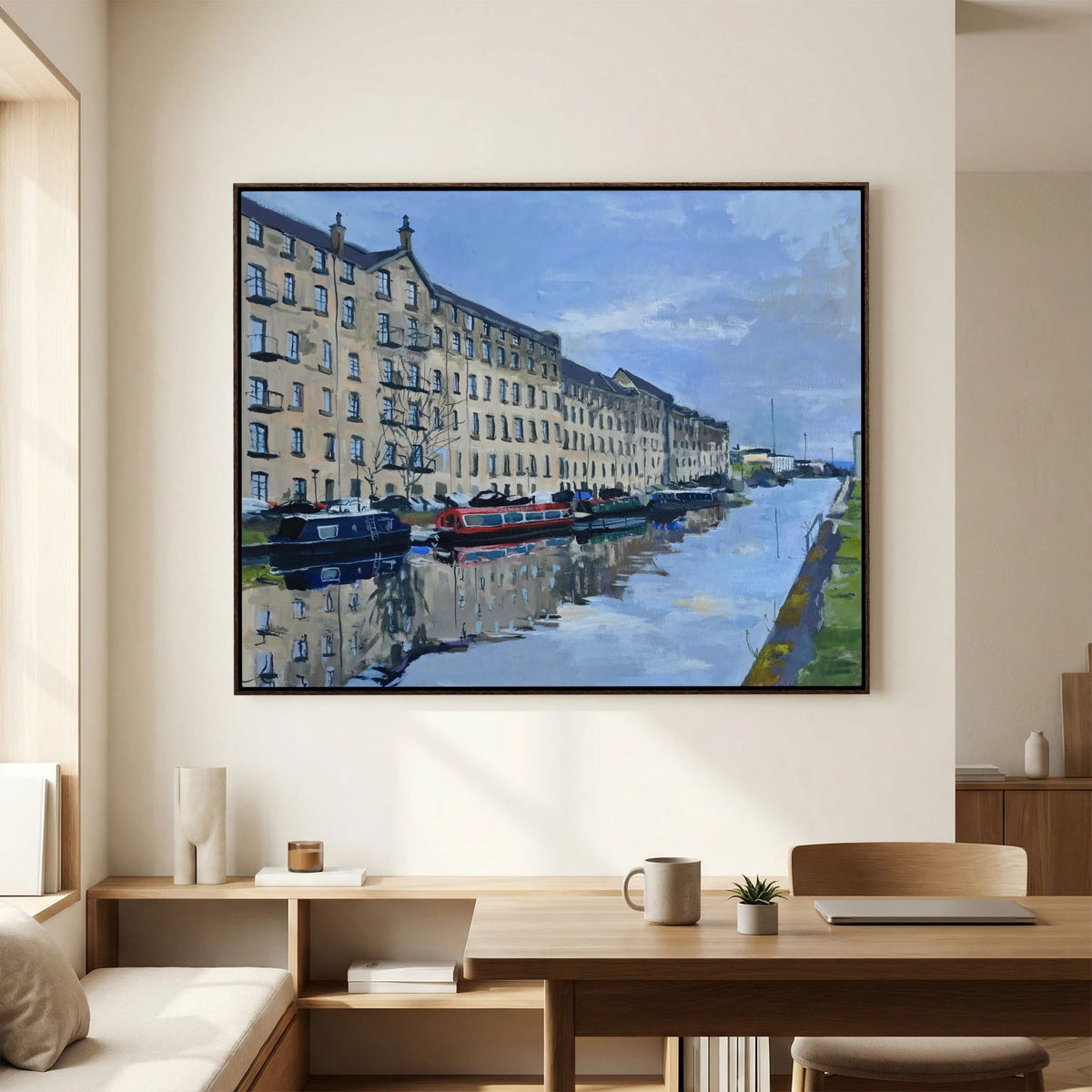 Speir’s Wharf, Glasgow, Fine Art Print on Canvas