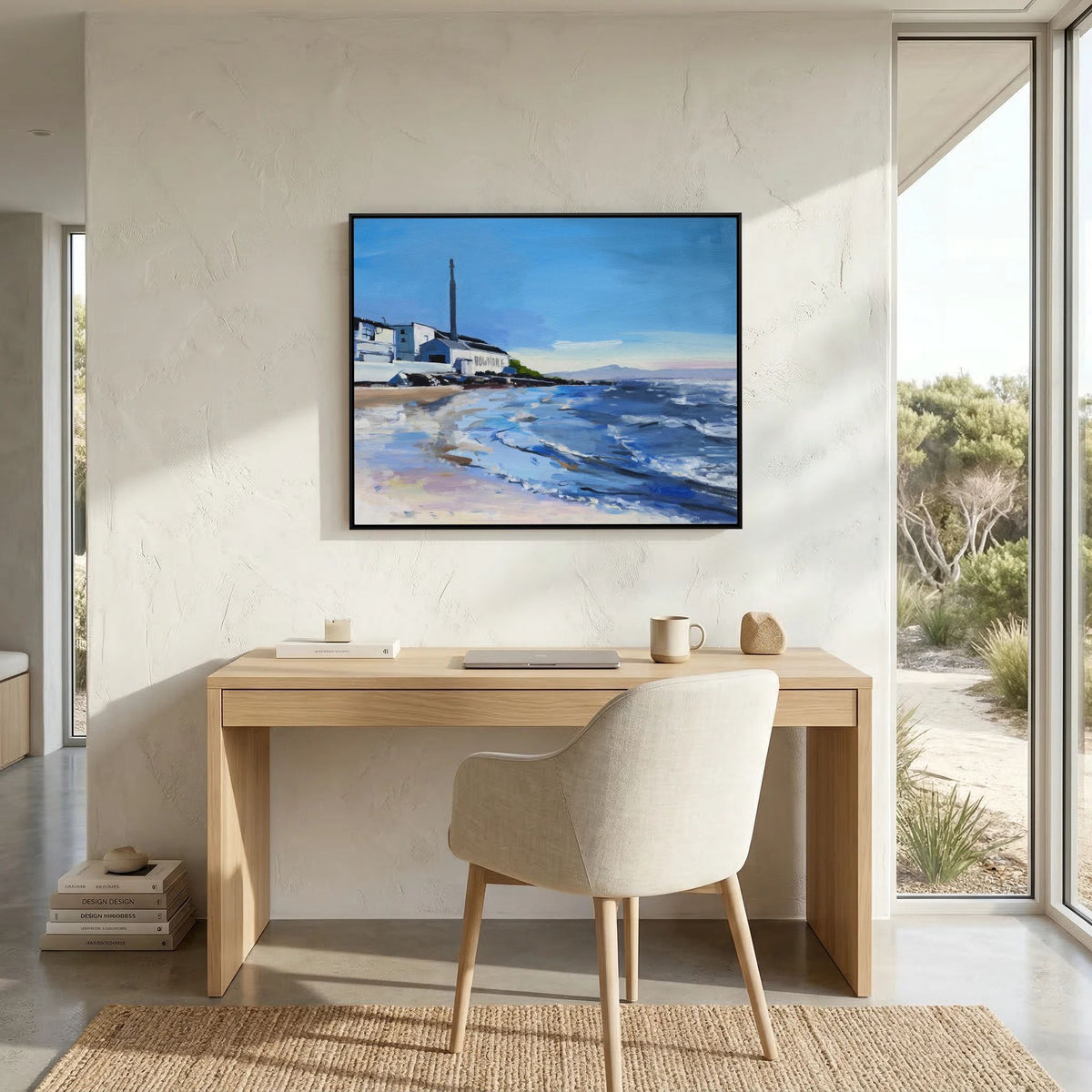 Bowmore Distillery, Isle of Islay, Fine Art Print on Canvas