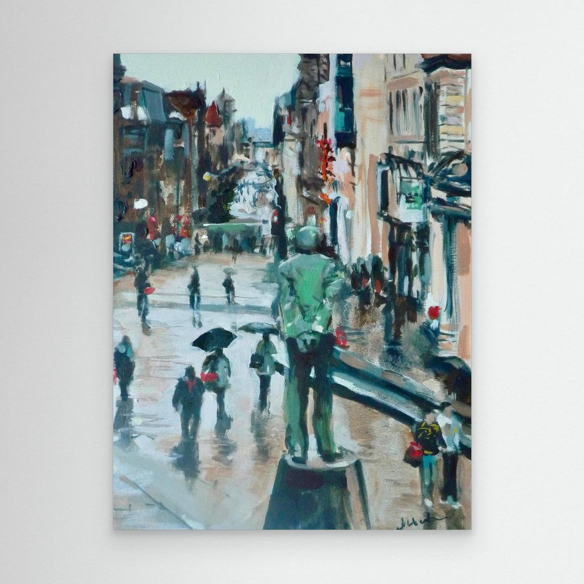  Donald Dewar, Glasgow, Fine Art Print on Canvas 