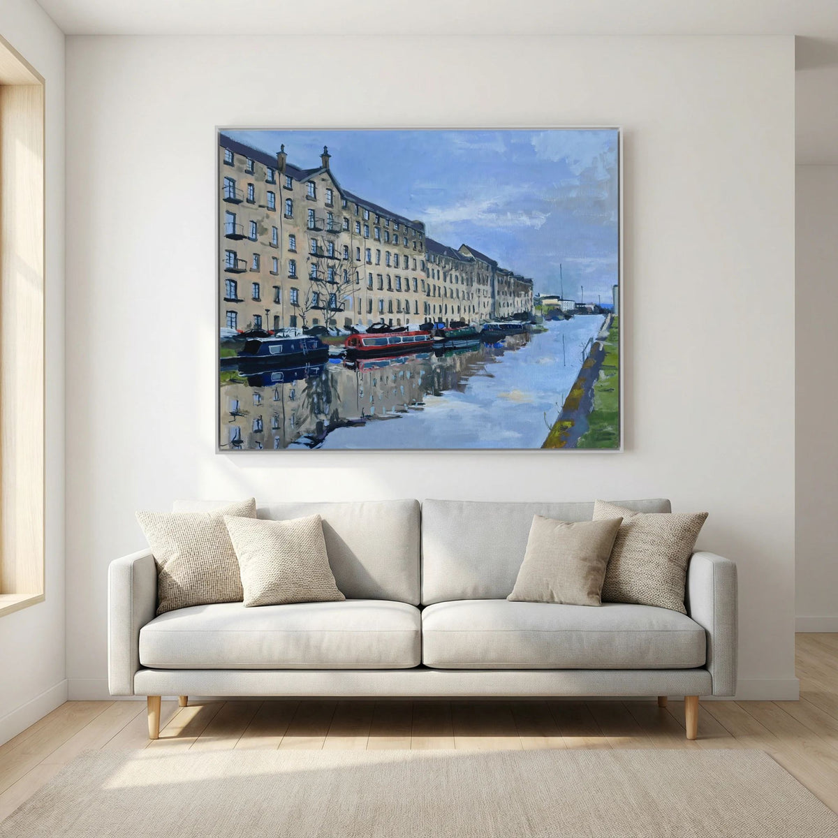 Speir’s Wharf, Glasgow, Fine Art Print on Canvas