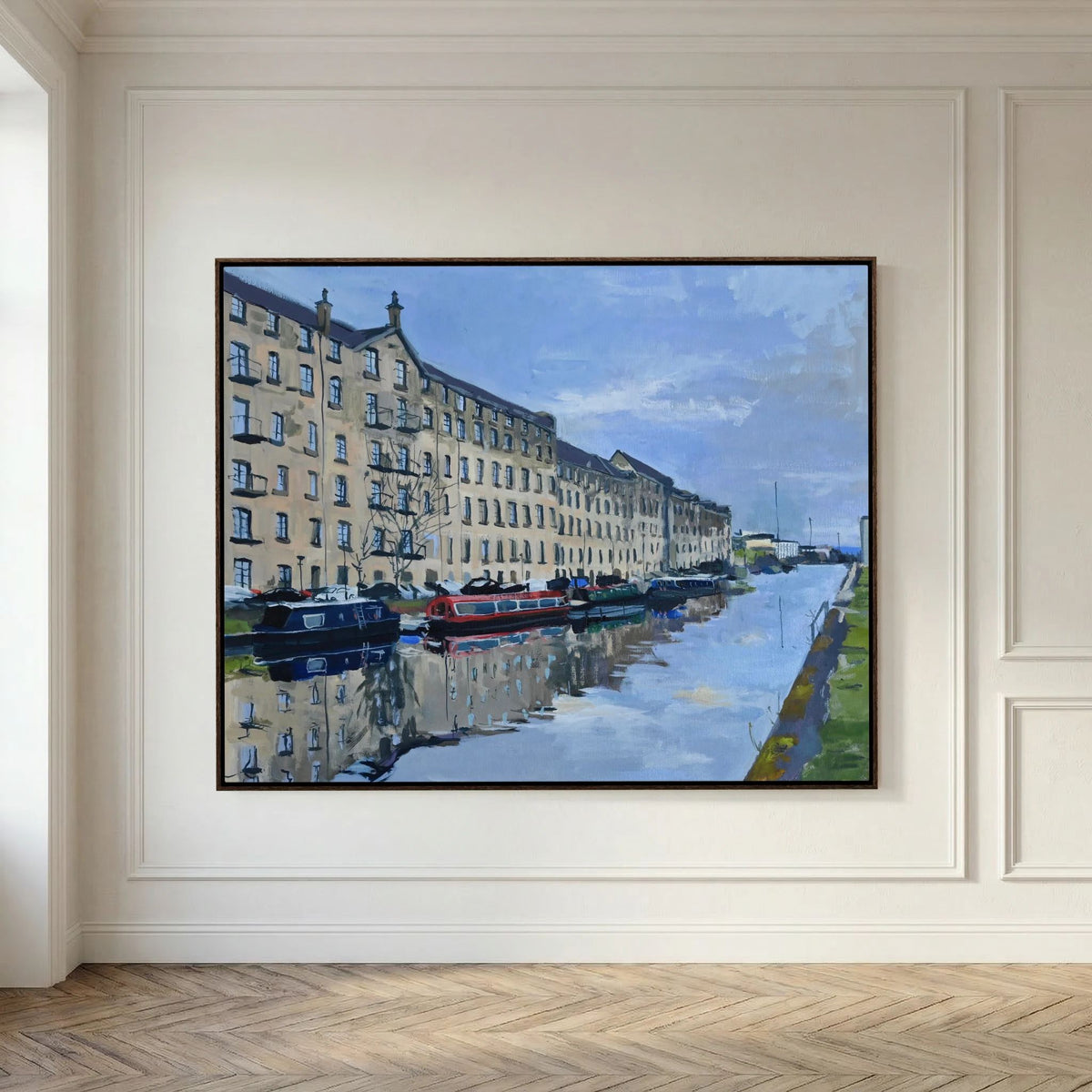 Speir’s Wharf, Glasgow, Fine Art Print on Canvas